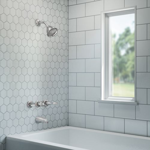 82663 - Moen 82663 - Three Handle Single Function Bathtub & Shower