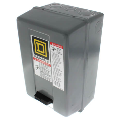 Square D Magnetic Motor Starter NEMA 120V 2P 18A MPN:8536SBG1V02S