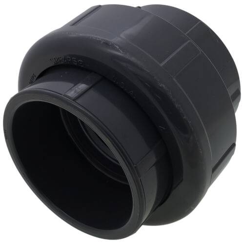 Schedule 80 PVC Union Socket – 3/4 Inch, Heavy Duty Grey Plumbing Fitting