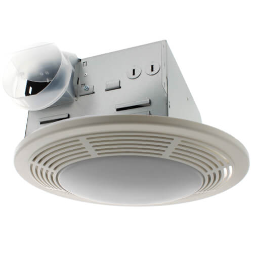 Nutone 8663RP - Ventilation Fan w/ Light u0026 Night Light, 4 Round Duct (100  CFM) - SupplyHouse.com