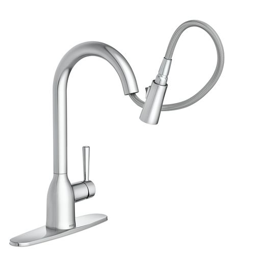 87233 - Moen 87233 - Adler Chrome 1 Handle High Arc Pulldown