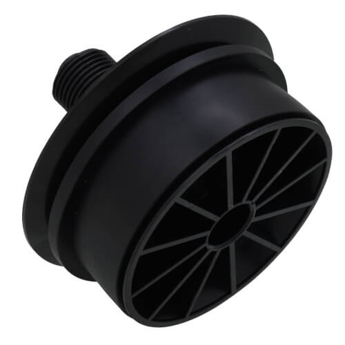 TaiTus 6 Inch Black Natural Rubber Plumbing Test Plug – Seals Round Pipes, Max 2.9 PSI, With Galvanized Chain