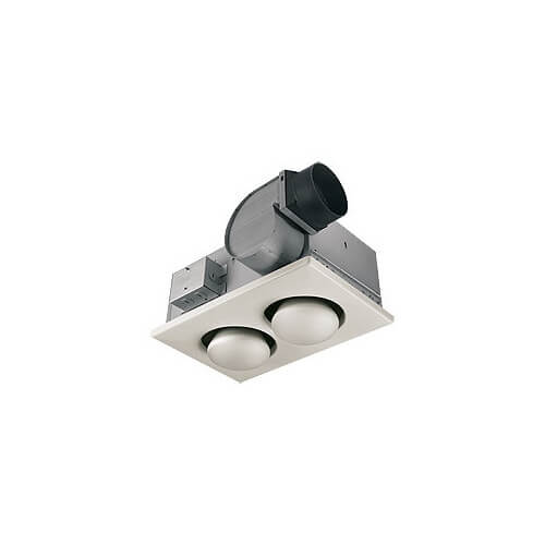 9427P - NuTone 9427P - Model 9427P Double 250W Bulb Heater w/ 70 CFM  Exhaust Fan (Type IC)