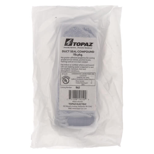 Duct Seal Compound 1lb - Harris Companies