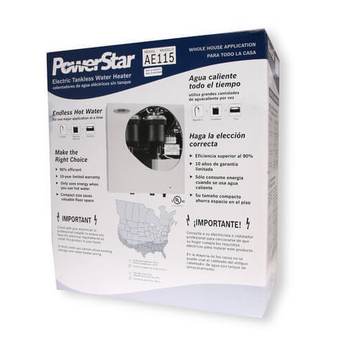 AE-115 - Bosch AE-115 - Powerstar AE-115 Electric Tankless Water Heater