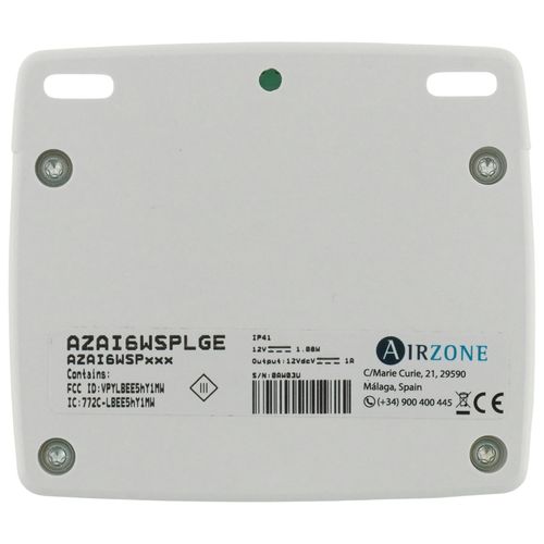 AZAI6WSPLGE - Airzone AZAI6WSPLGE - Aidoo Pro Control Wi-Fi