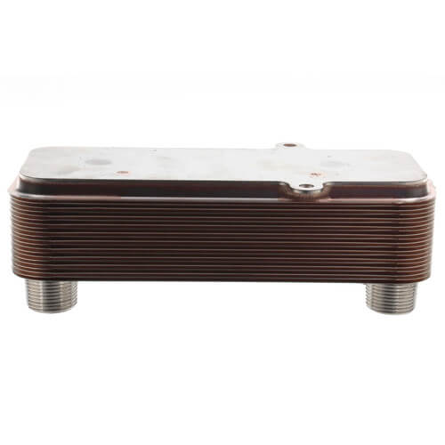 BP400-20MT - Bell u0026 Gossett BP400-20MT - 125,000 BTU/Hr Hydronic BPX Brazed  Plate Heat Exchanger With Mounting Tabs