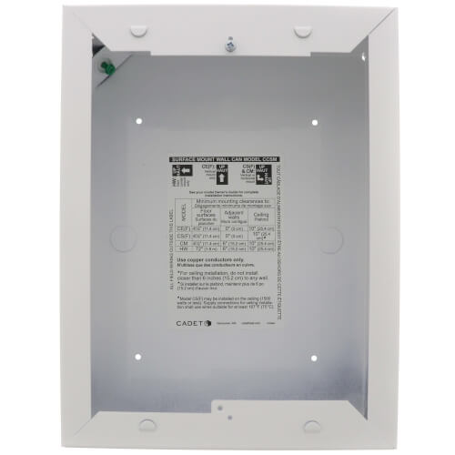 CCSMW - Cadet CCSMW - Com-Pak Surface Mount Wall Can (White)