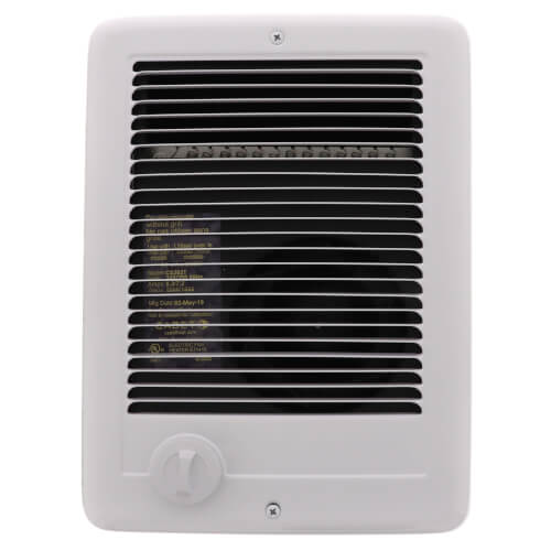 CSC202TW - Cadet CSC202TW - Com-Pak Plus White Wall Fan Heater, 2000/1500  Watt (240/208V)