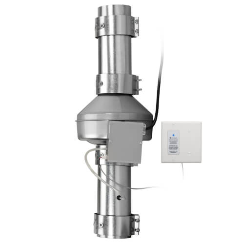 DEDPV705 - Fantech DEDPV705 - 4 Dryer Exhaust Duct Power Ventilator, 83 W,  0.73 A (120V)