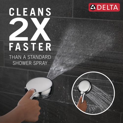 51584-PR - Delta 51584-PR - 7-Setting Slide Bar Hand Shower with