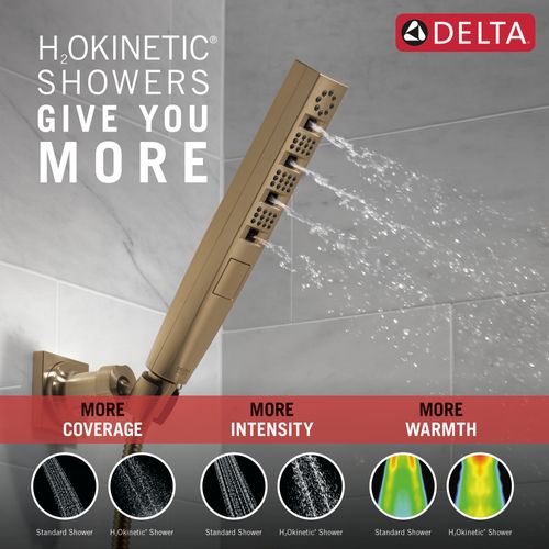55140-CZ-PR - Delta 55140-CZ-PR - H2OKinetic Hand Shower 1.75 GPM