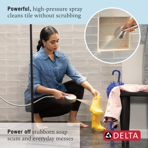55884-PR - Delta 55884-PR - 7-Setting Wall Mount Hand Shower with