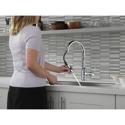 9190-DST - Delta 9190-DST - Broderick 1-Handle Pull-Down Kitchen