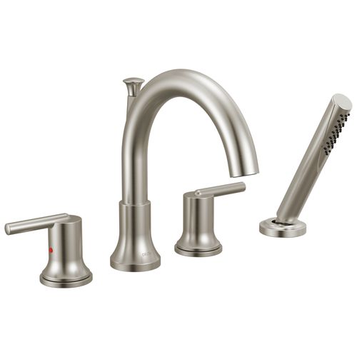 T4759-SS - Delta T4759-SS - Trinsic Roman Tub w/ Hand Shower Trim