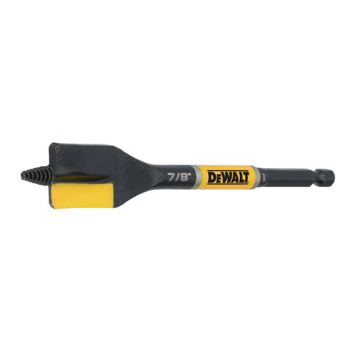 DEWALT Spade Drill Bit – 7/8 Inch X 16 Inch, Heat-Treated Shank With Quick-Change Ball Groove (DW1594)