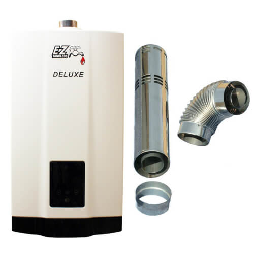 EZ-DELUXE-LP - EZ Tankless EZ-DELUXE-LP - EZ Deluxe on Demand Tankless  Water Heater, 1-2 Bath w/ Direct Vent Kit (LP)