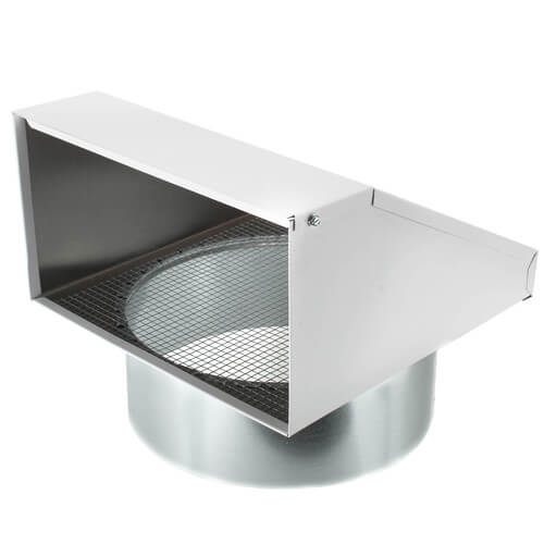 FML10 - Fantech FML10 - FML10 Fixed Metal Hood for Supply or Exhaust, 10  Duct (Single Unit)