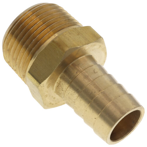 PAKA TOOLS 5/16" Hose Barb X 3/4" Male NPT Brass Adapter – Fuel, Water, Air Compatible