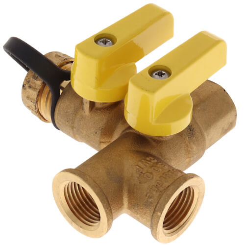 Webstone Pro-Pal 1/2 IPS Threaded Ball Drain/Purge Valve #40612