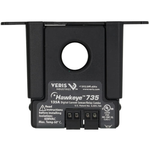 H735 - Veris H735 - Hawkeye Adjustable Solid Core Current Switch w