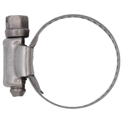 12-Piece 1/4″ Stainless Steel Hose Clamp Set – Single Line – For Brake, Fuel, & More – Screws Included