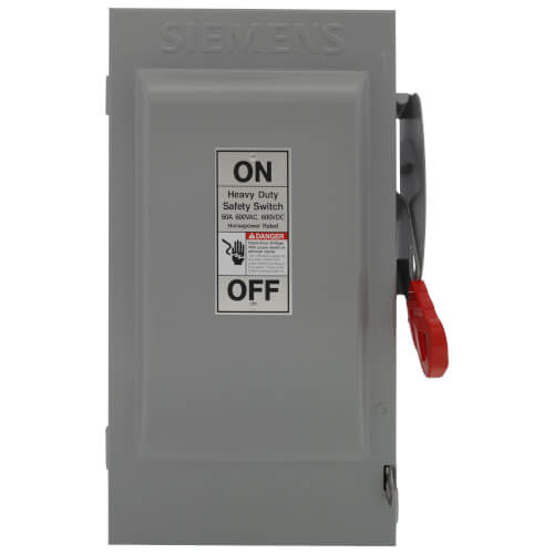 HF362 - Siemens HF362 - 60A Low Volt. Circuit Protection Fused