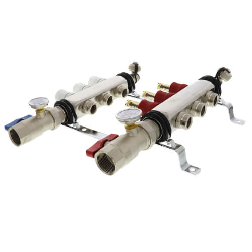 HM3 - Bluefin HM3 - 3-Loop Stainless Steel Radiant Heat Manifold