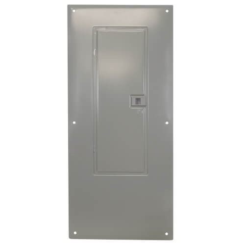 Square D Homeline Load Center Cover Only - HOMC24UC, 125A, Gray Metal, New