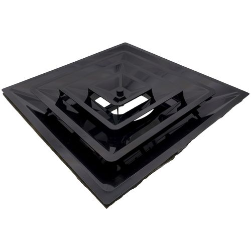 S*P様 Neighborhood Blended Diffuser 310 2 HT-2X2-SPL10-BK-IB - HaVACo HT-2X2-SPL10-BK-IB - 3-Cone Black