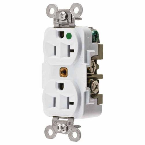 HBL8300W - Hubbell HBL8300W - Straight Blade Duplex Receptacle
