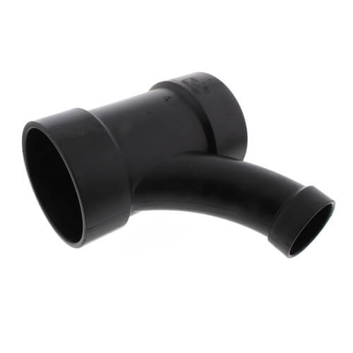 NIBCO 4812LR 4x4x2 PVC DWV Combination Tee-Wye - Long Radius Drain Fitting
