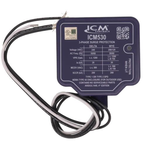 Protezione da sovratensione transitoria trifase 400Vac 15kA V3T-15