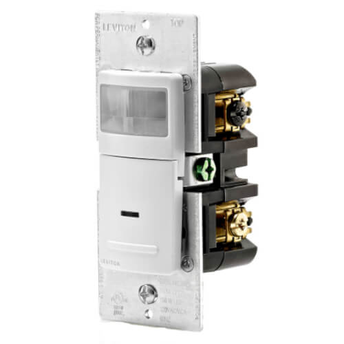 thumbnail interactive-video image 1 of Leviton OSC15-10W White Occupancy Sensor - 1500 Sq Ft Coverage, Complete System 1 of 6