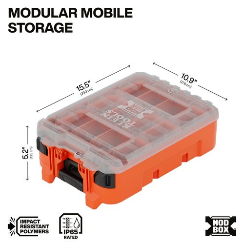 54500MBX - Klein Tools 54500MBX - MODbox Tall Component Box - Half