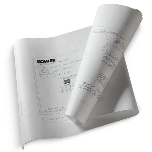 kkk54ページ K-534-NA - Kohler K-534-NA - Underscore Undermount Installation