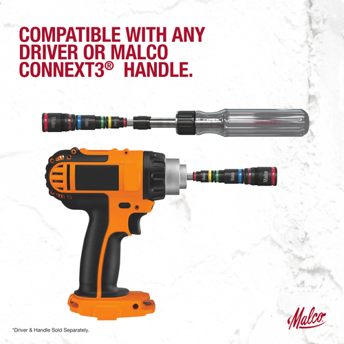 MTT25 - Malco MTT25 - 7-in-1 C-RHEX Flip Bit w/ Driver Head - T25