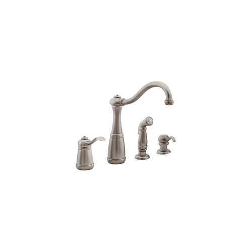 T26-4NEE - Pfister T26-4NEE - Rustic Pewter 4-Hole Kitchen Faucet
