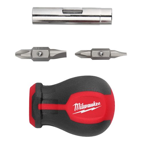 48-22-2762 - Milwaukee 48-22-2762 - 6-in-1 Stubby Multi-Bit