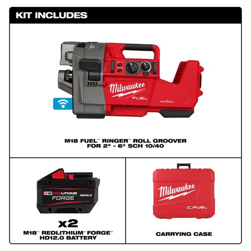 2928-22 - Milwaukee 2928-22 - M18 FUEL RINGER Roll Groover for 2