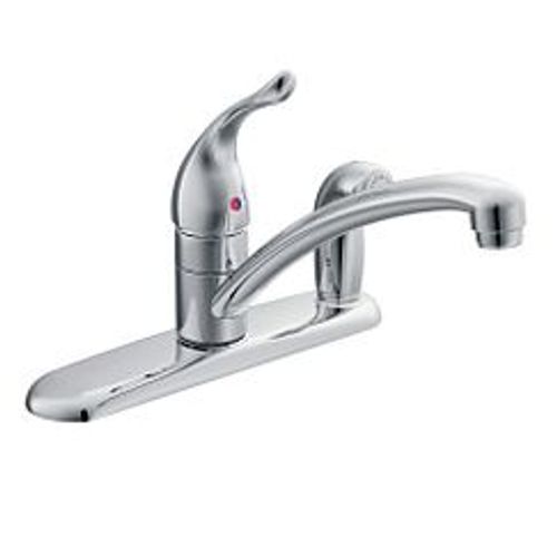 67434 - Moen 67434 - Chateau Chrome Low Arc 1 Handle Kitchen