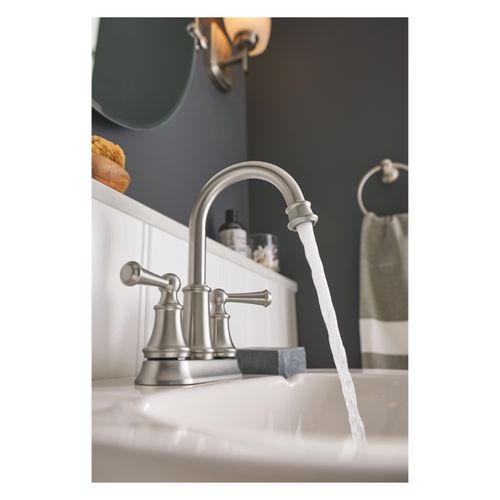 Moen Belfield Einhand-Wasserhahn Fürs Badezimmer – Poliertes Nickel, ADA-konform, Zeitloses Design