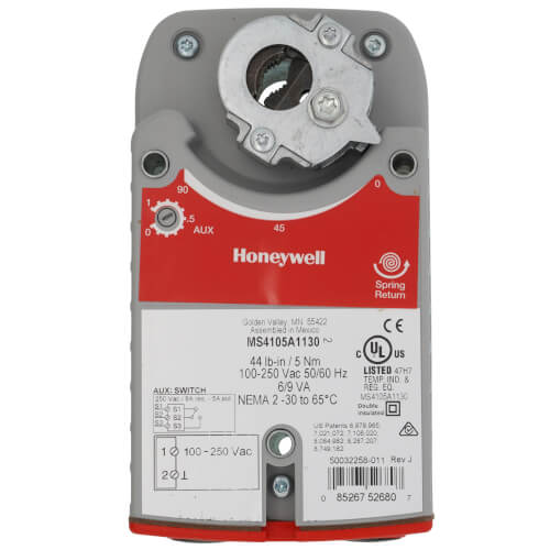 MS4105A1130 - Honeywell MS4105A1130 - 2-position or SPST Spring