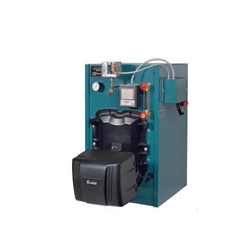 MST396ST-HB - Burnham MST396ST-HB - MST396 96,000 BTU Output, 396 Sq. Ft.  Steam Boiler w/ Tankless Coil Option (Oil)