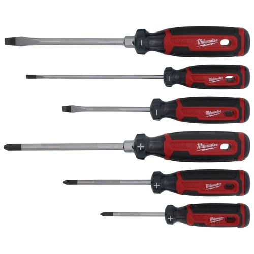 MT200-6 - Milwaukee MT200-6 - 6 Piece Cushion Grip Screwdriver Set