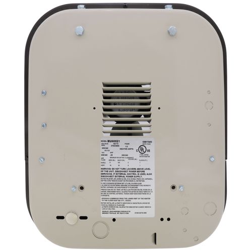 MUH0521 - Qmark MUH0521 - MUH Series Horizontal/Vertical Electric Unit  Heater 208/240 VAC, 3.7/5 kW, 18/21A