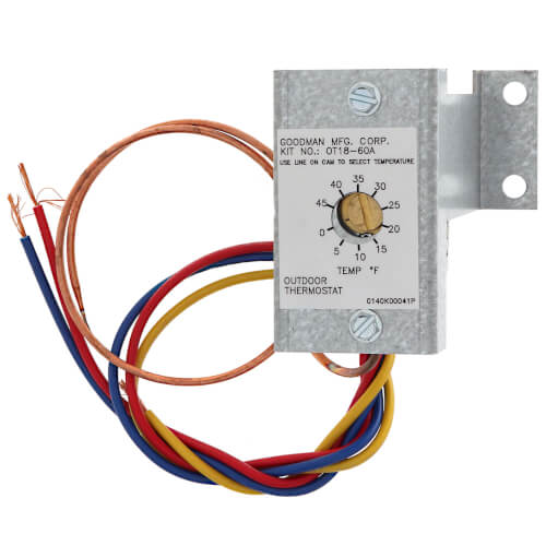 OT18-60A - Goodman-Amana OT18-60A - Outdoor Thermostat for Heat Pump