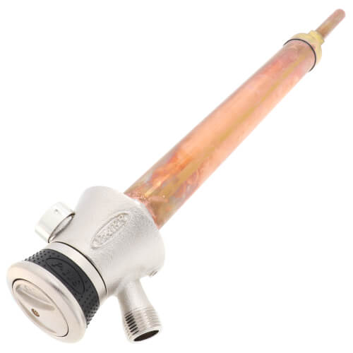P-118L12 - Prier P-118L12 - P-118 Series 12, 1/2 CTS Inlet Single Handle  Anti-Siphon Hot u0026 Cold Mixing TrueTemp Outdoor Wall Faucet