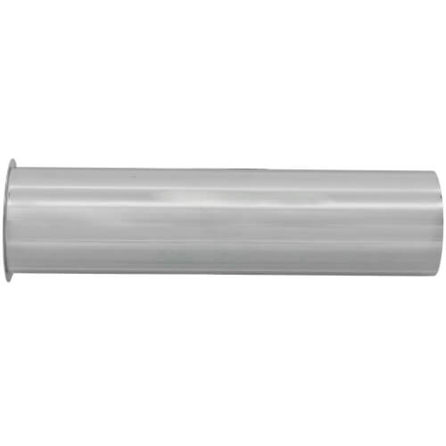 Jones Stephens Gasanschluss 30,5 Cm – Gewellter Edelstahl, Gelb Beschichtet, 1,27 Cm Innendurchmesser