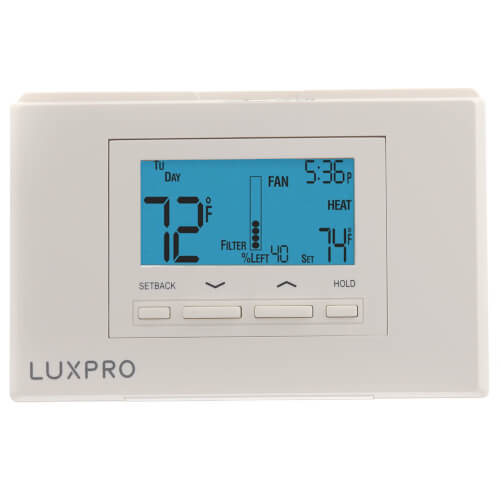 P621U - Lux P621U - LuxPro Programmable Thermostat 5/1/1